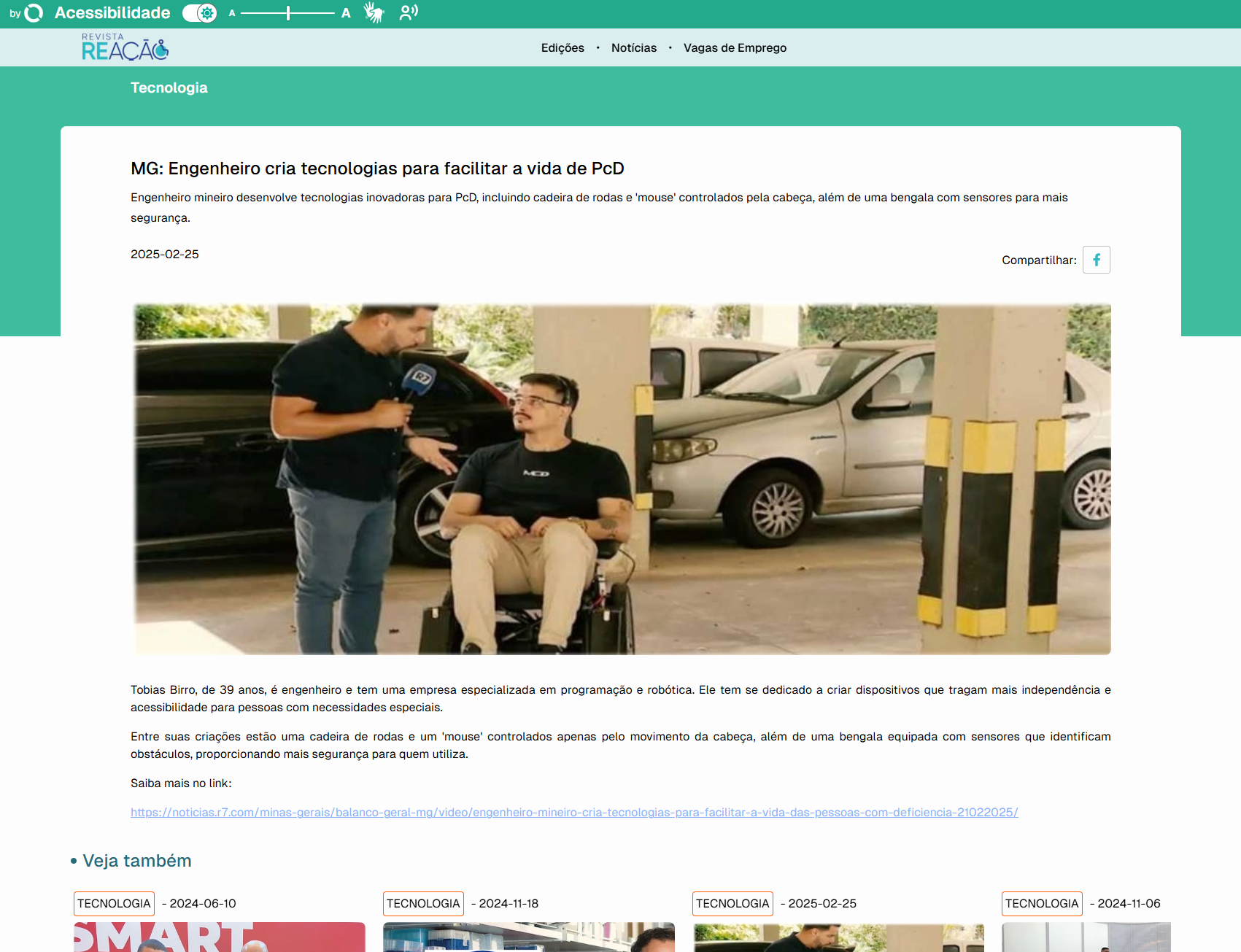 Revisão Reação