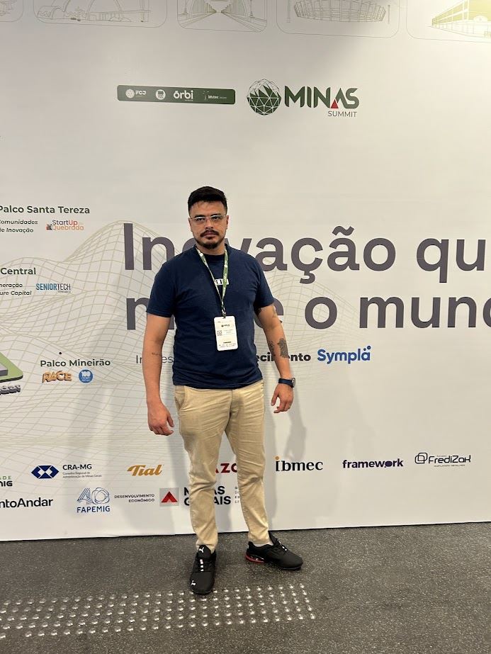 Tobias Birro no Minas Summit em Belo Horizonte